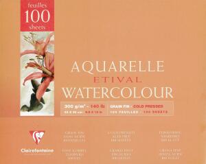 Clairefontaine Aquablo. FKorn ETI 300g 24x30 100Bl