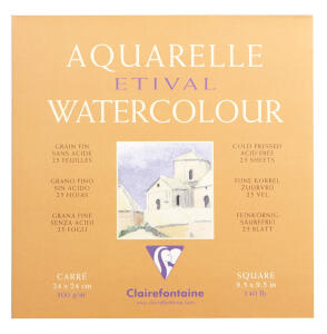 Clairefontaine Aquablo. FKorn ETI 300g 24x24 25Bl