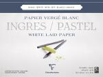 Clairefontaine Ingres 36x48 Block weiss 130g 25Bl