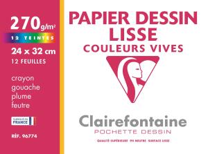 Clairefontaine Maya 270g 24x32cm 12Bl