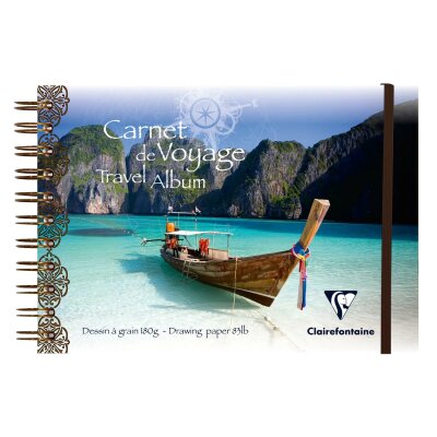 Clairefontaine Reisealbum A5 180g 30Bl Boot