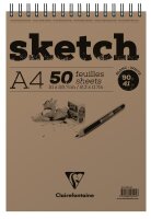 Clairefontaine Skizzenblock A4 90g 50Bl