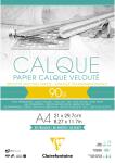 Clairefontaine Block Kalkpapier A4 90/95g 50Bl