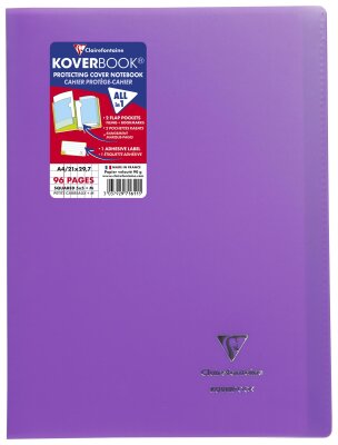 Clairefontaine Koverbook A4 CF blickd kar 48Bl so