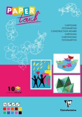 Clairefontaine Tonpapier A4 Block schw 20 Bg