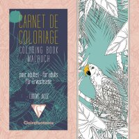 Clairefontaine Malbuch Erwachsene 20x20 Vögel