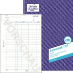 Zweckform 1318 Aufmaß, DIN A4, vorgelocht, 100...