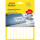 Zweckform 3336 Universal-Etiketten, 50 x 14 mm, 28 Blatt/672 Etiketten, weiß