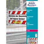 Zweckform 3487 Wetterfeste Folie - A4,...