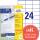 Zweckform 3490 Universal-Etiketten ultragrip - 70 x 36 mm, weiß, 720 Etiketten, permanent