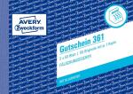 Gutschein, A6 quer, fälschungssicher, 2 x 50 Blatt,...