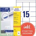 Zweckform 3669 Universal-Etiketten ultragrip - 70 x 50,8...