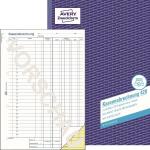 Zweckform 428 Kassenabrechnung, DIN A4, mit MwSt.-Spalte,...