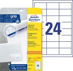 Zweckform 6172 Universal-Etiketten ultragrip - 64,6 x 33,8 mm, weiß, 720 Etiketten, permanent