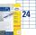 AVERY Zweckform Universal-Etiketten , 70 x 37 mm, weiß (7236173)