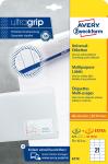 Zweckform 6174 Universal-Etiketten ultragrip - 70 x 42,3 mm, weiß, 630 Etiketten, permanent