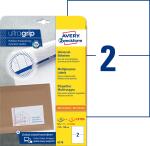 Universal-Etiketten - 210 x 148 mm, weiß, 60 Etiketten, permanent