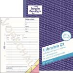 Zweckform 721 Lieferscheine mit Empfangsschein, DIN A5,...