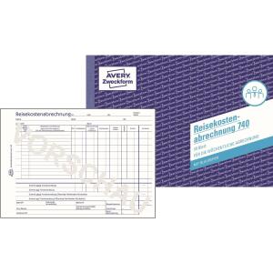 Reisekostenabrechnung A5, MP, 50 Blatt, wöchentliche Abrechnung