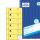 Zweckform 832 Bonbuch, Kompaktblock, mit Kellner-Nr., 2 x 50 Blatt, gelb