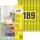 Zweckform L6037-20 Etiketten - 25,4 x 10 mm, gelb, 3.780 Etiketten/20 Blatt, wiederablösbar