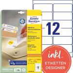 Zweckform L4743REV-25 Universal-Etiketten - 99,1 x 42,3...