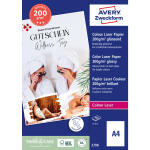 Zweckform Laser Fotopapier A4 100BL weiß 2798 200g b.GlosPrem