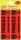 Zweckform 3050 Warnhinweise, 119 x 38 mm, vorgedruckt, 5 Blatt/10 Etiketten, leuchtrot