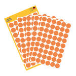 Zweckform Etiketten Ø12 mm leuchtorange 270...