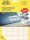 Zweckform 3318 Universal-Etiketten - 22 x 18 mm, weiß, 1.200 Etiketten/30 Blatt, permanent