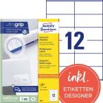 Zweckform 3424 Universal-Etiketten ultragrip - 105 x 48...
