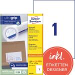 Zweckform Universaletikett 210x297 weiß 3478-200...