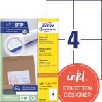 Zweckform 3483-200 Universal-Etiketten ultragrip - 105 x...