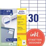 Zweckform 3489 Universal-Etiketten ultragrip - 70 x 29,7...