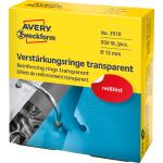 Avery Zweckform Lochverstärkungsringe 13mm transparent 500 St./Pack.