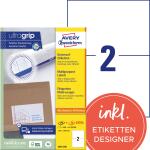 Zweckform 3655-200 Universaletiketten 210x148 ws