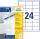Zweckform 3658-200 4800St Universaletikett 64,6x33,8 ws
