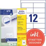 Zweckform 3659-200 2400St Universaletikett 97x42,3...