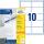 Zweckform 3679 Universal-Etiketten ultragrip - 97 x 55 mm, weiß, 1.000 Etiketten, permanent