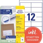 Zweckform 4781 Universal-Etiketten ultragrip - 97 x 42,3...