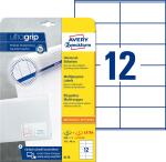 Zweckform 6175 Universal-Etiketten ultragrip - 105 x 48 mm, weiß, 360 Etiketten, permanent
