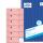 Zweckform 831 Bonbuch, Kompaktblock, mit Kellner-Nr., 2 x 50 Blatt, rosa
