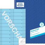 Zweckform 844 Bonbuch, DIN A4, fortlaufend nummeriert, 2 x 50 Blatt, blau, weiß