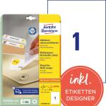 Zweckform L4735REV-25 Universal-Etiketten - 210 x 297 mm,...