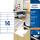Zweckform C32258-25 105x38mm Laserpapier Regalschild