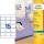 Zweckform C6080-10 Inkjetetiketten 63.5x46.3 ws