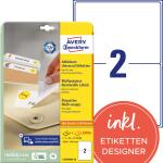 Zweckform L4734REV-25 Universal-Etiketten - 199,6 x 143,5...