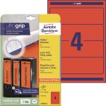 Zweckform L4766-20 Ordner-Etiketten - breit/kurz, (A4 -...