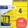 Zweckform L4769-100 400ST Ordneretikett 61x192mm gelb