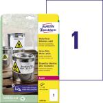 Zweckform L4775-20 Folien-Etiketten - 210 x297 mm,...